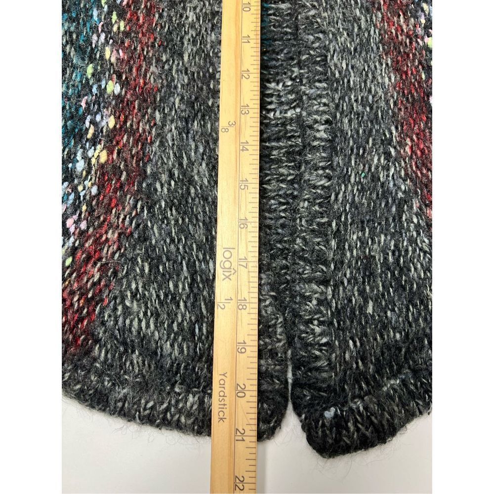 XXI Knit Cable Multicolor one Button Cardigan Size S - Picture 10 of 13